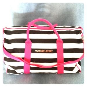 Victoria Secret signature duffel bag